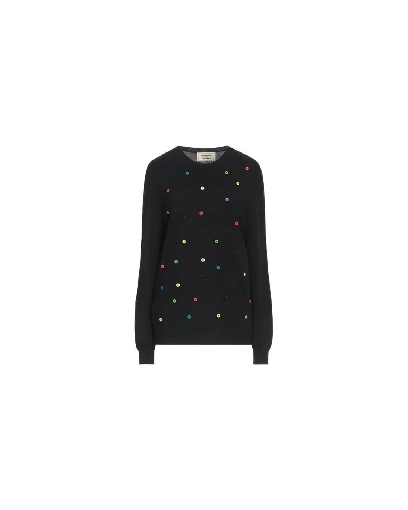 Alessandro Enriquez STRICKWAREN - Pulloverauf YOOX.COM Schwarz