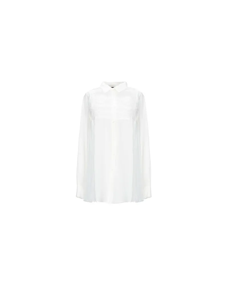 Ermanno Scervino TOPS - Hemdenauf YOOX.COM Weiß