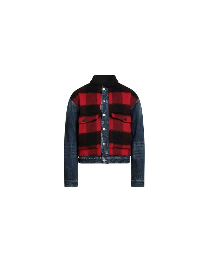 Dsquared2 JACKEN & MÄNTEL - Jeansjacken/Mäntelauf YOOX.COM Rot