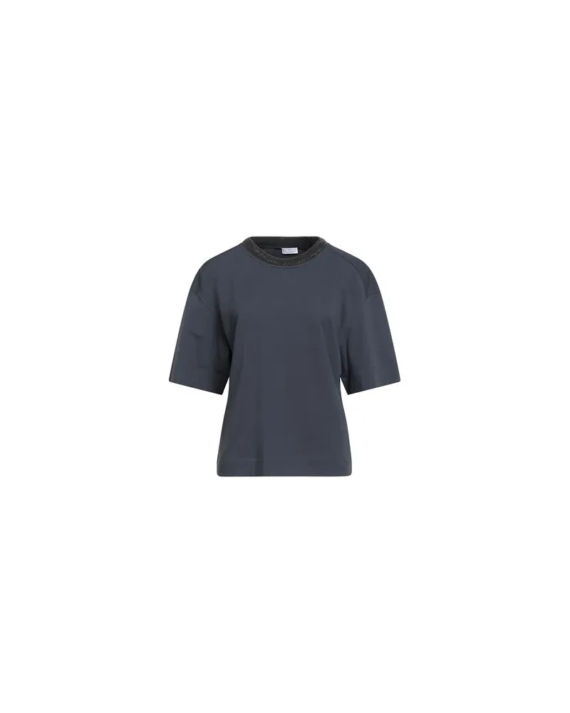Brunello Cucinelli TOPS - T-shirtsauf YOOX.COM Nachtblau