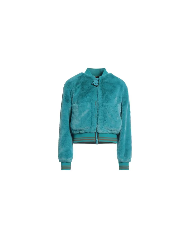 Invicta JACKEN & MÄNTEL - Shearling- & Kunstfellauf YOOX.COM Aquamarin
