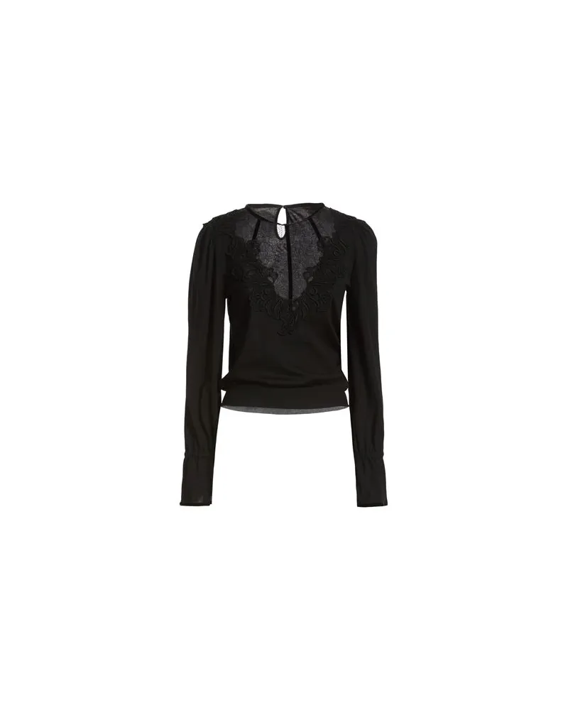 Alberta Ferretti STRICKWAREN - Pulloverauf YOOX.COM Schwarz