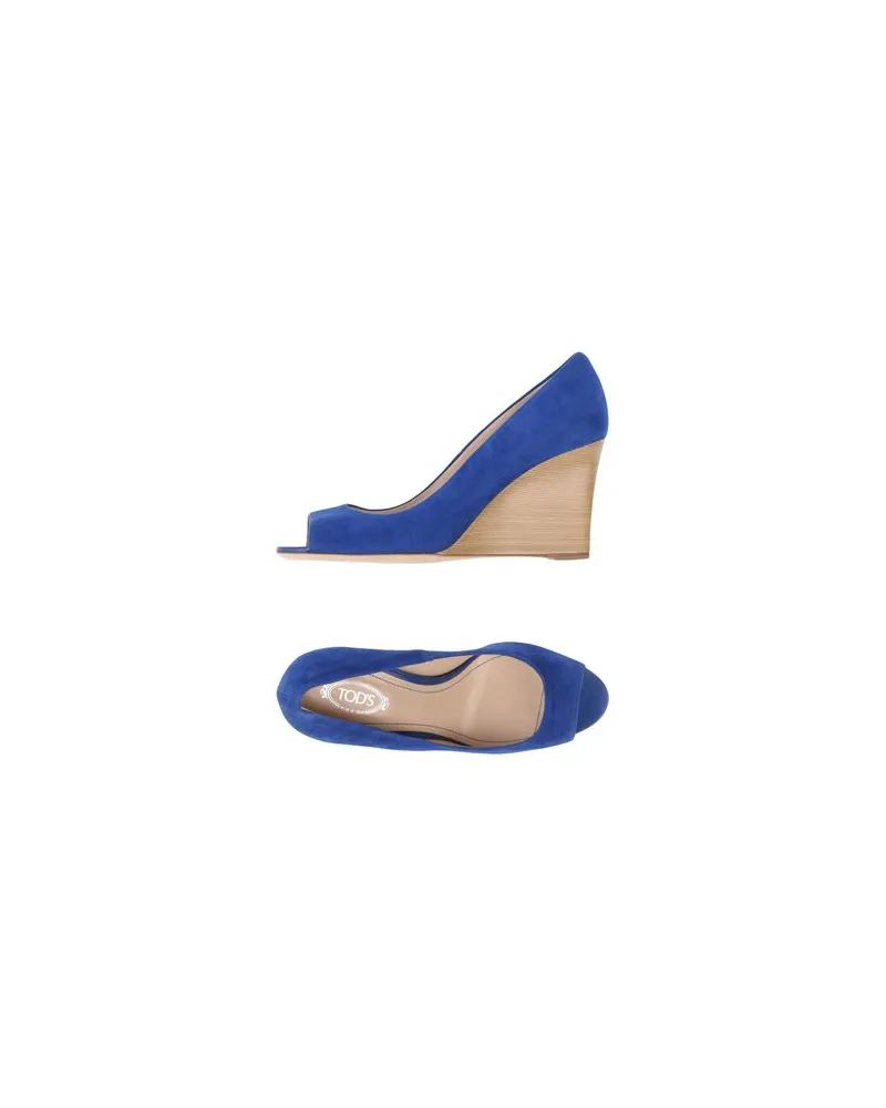 TOD'S SCHUHE - Pumpsauf YOOX.COM Blau