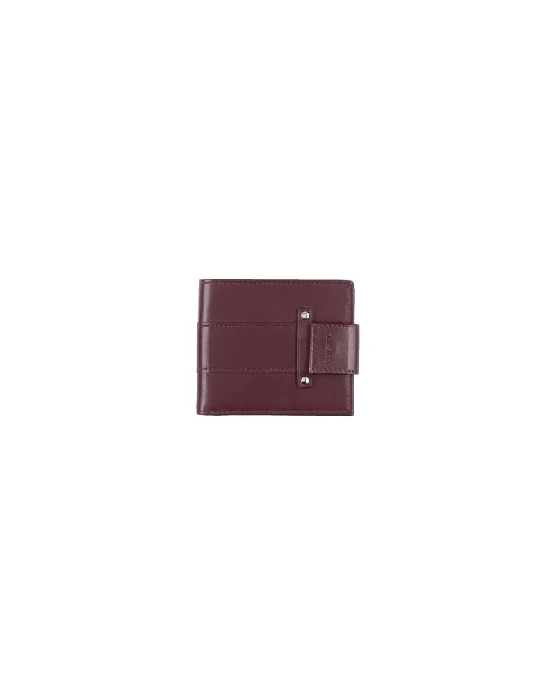 Trussardi Kleinlederwaren - Brieftaschenauf YOOX.COM Pflaume