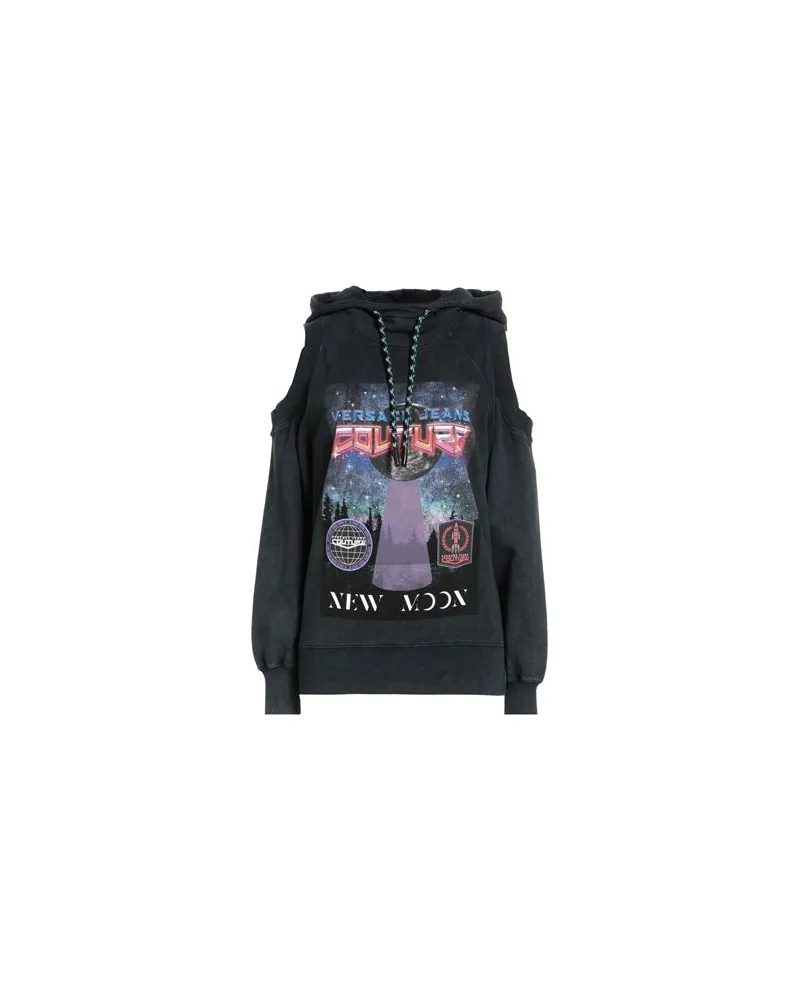 Versace Jeans TOPS - Sweatshirtsauf YOOX.COM Braungrau