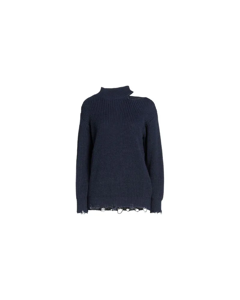 Kaos STRICKWAREN - Rollkragenpulloverauf YOOX.COM Marineblau