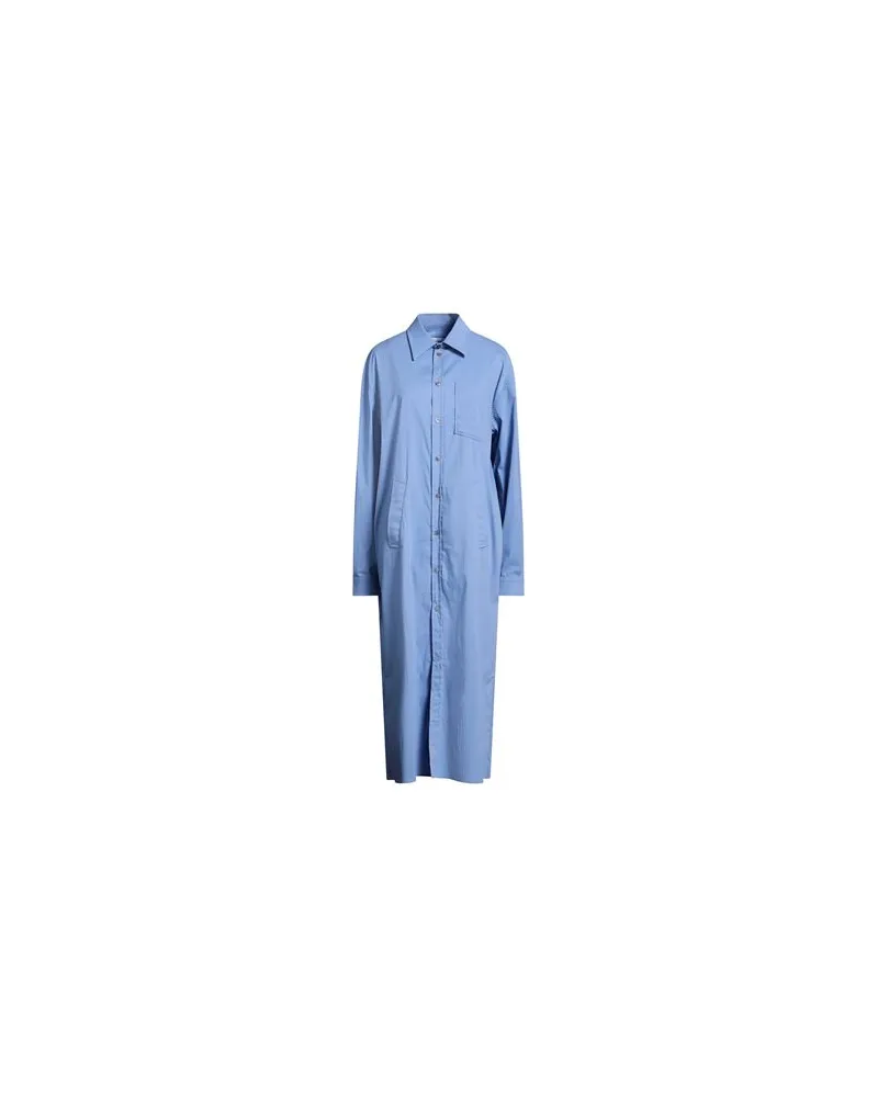 Department 5 KLEIDER - Midi-Kleiderauf YOOX.COM Hellblau