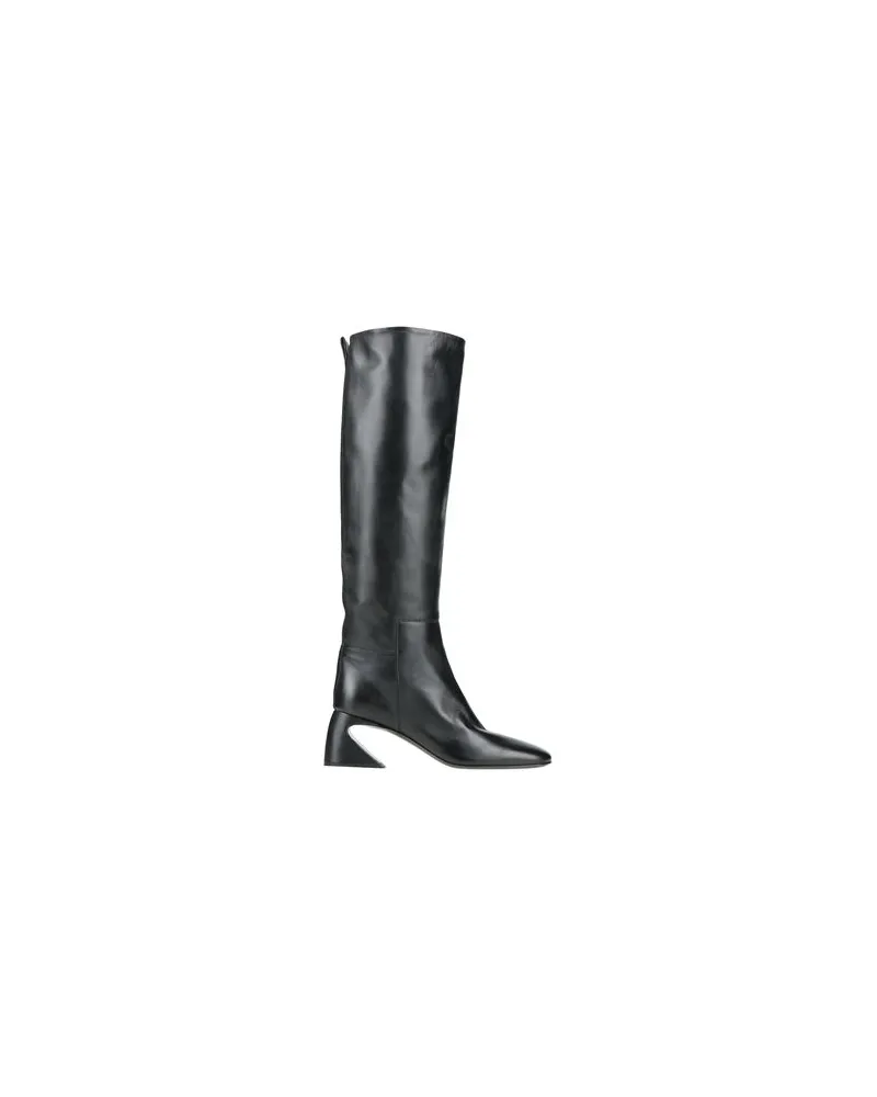 Jil Sander SCHUHE - Stiefelauf YOOX.COM Schwarz