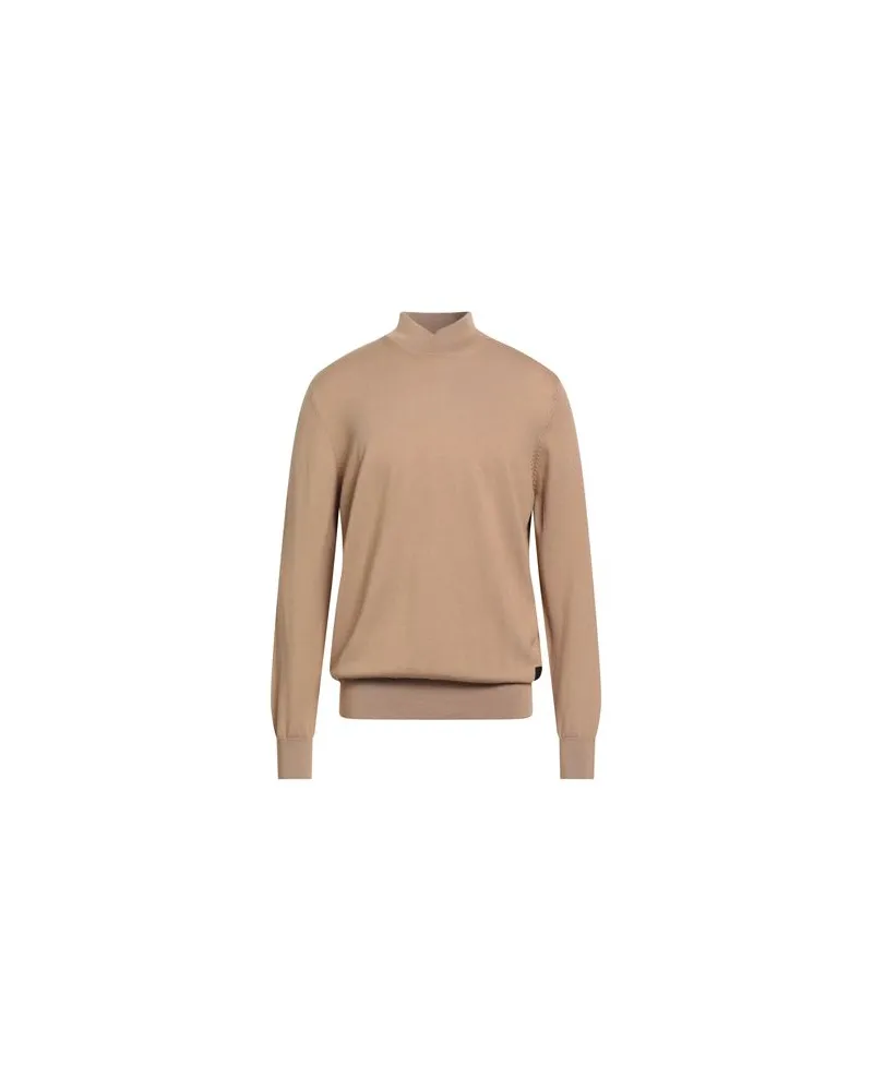 Iceberg STRICKWAREN - Rollkragenpulloverauf YOOX.COM Kamel