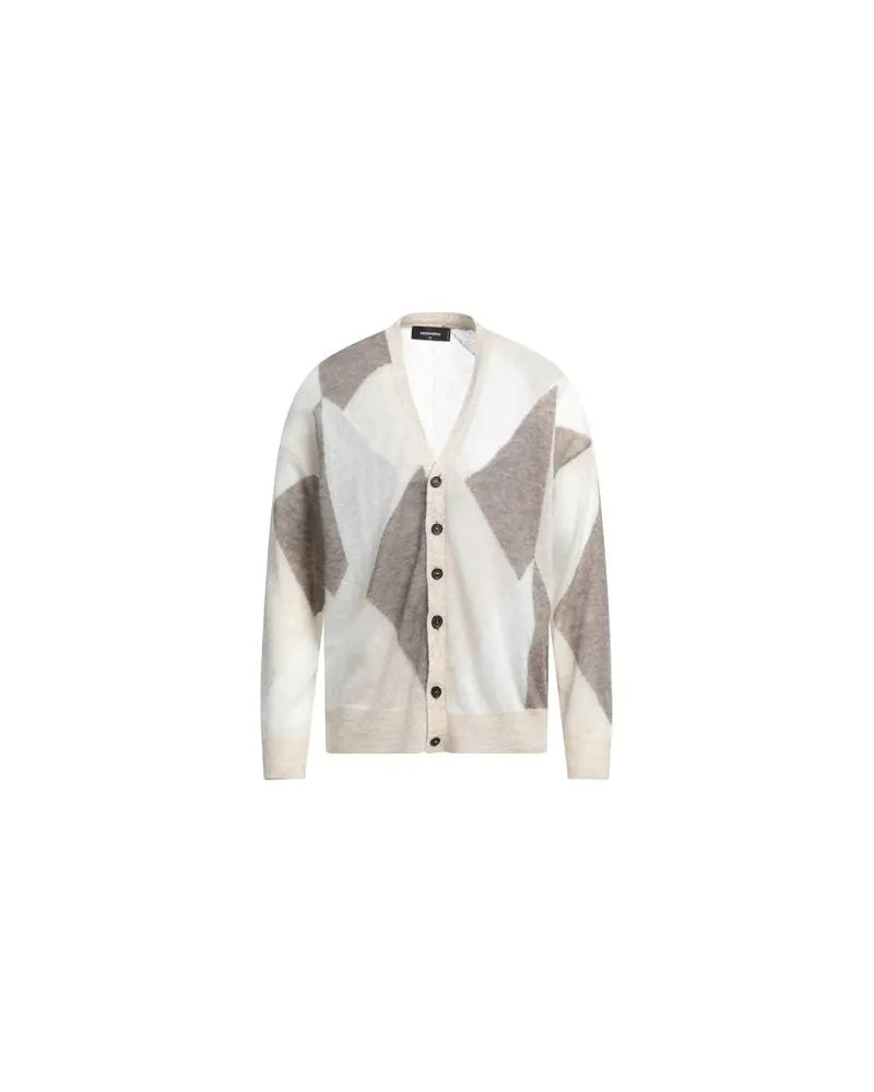 Dsquared2 STRICKWAREN - Strickjackenauf YOOX.COM Beige
