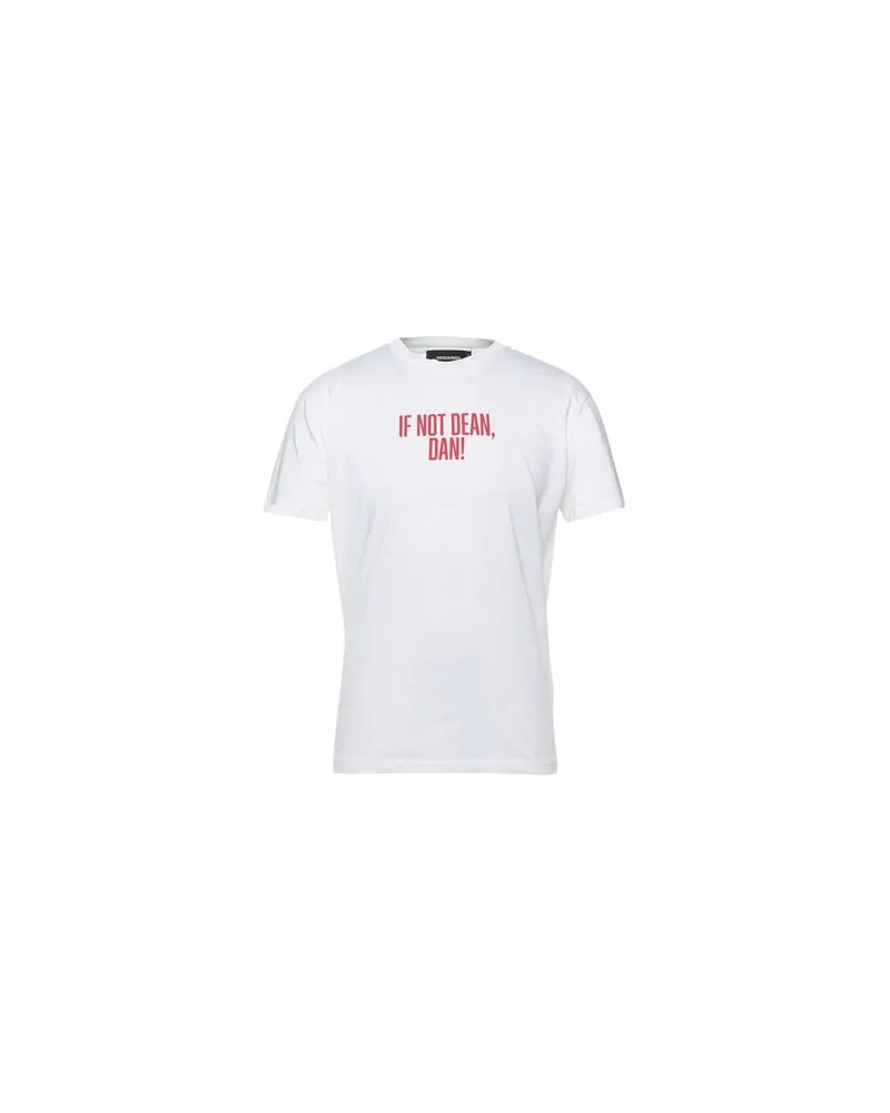 Dsquared2 TOPS - T-shirtsauf YOOX.COM Weiß