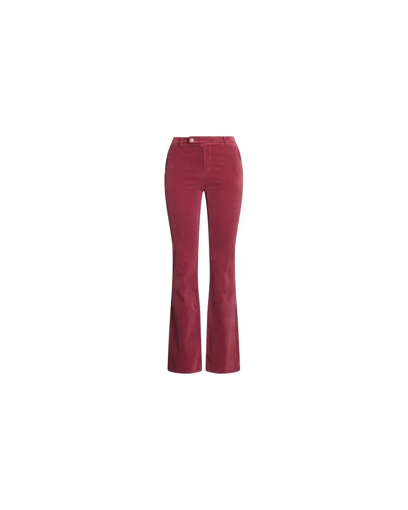 120% Lino HOSEN & RÖCKE - Hosenauf YOOX.COM Bordeaux