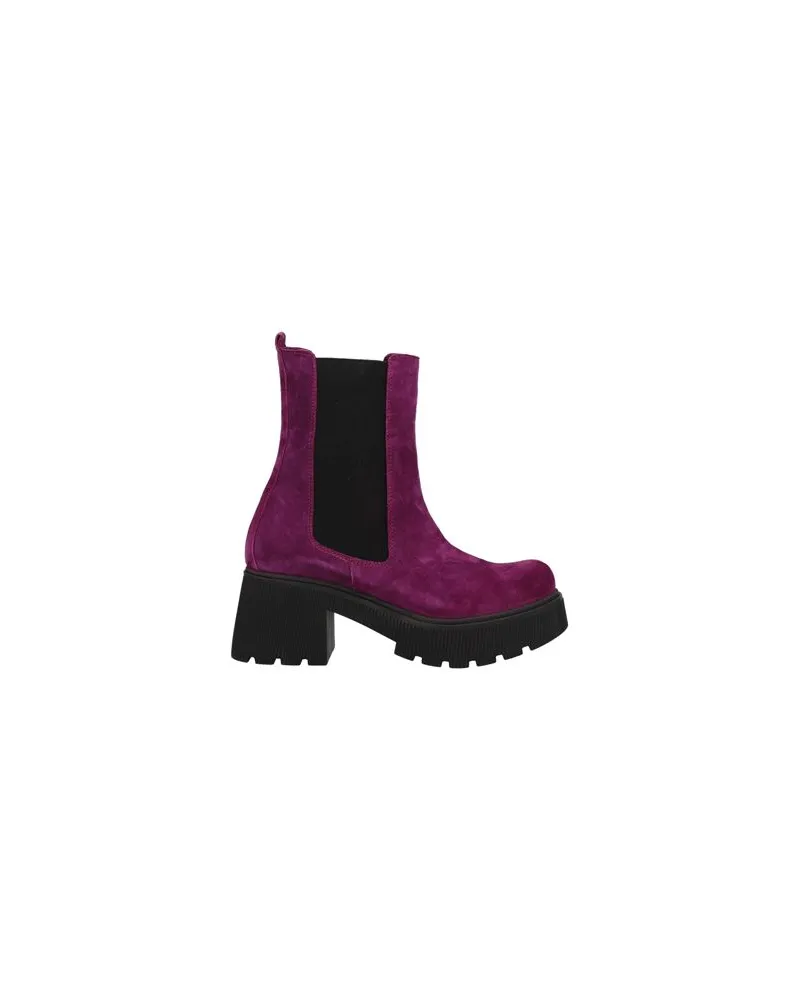 Divine Follie SCHUHE - Stiefelettenauf YOOX.COM Pflaume