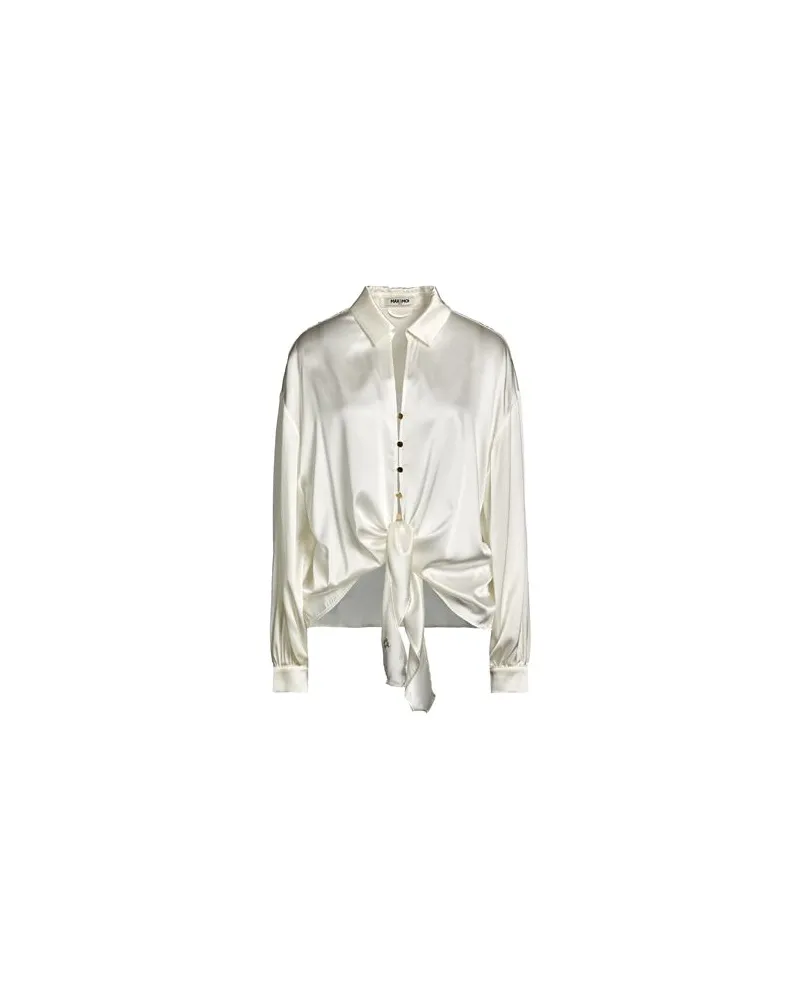 MAX&MOI TOPS - Hemdenauf YOOX.COM Weiß