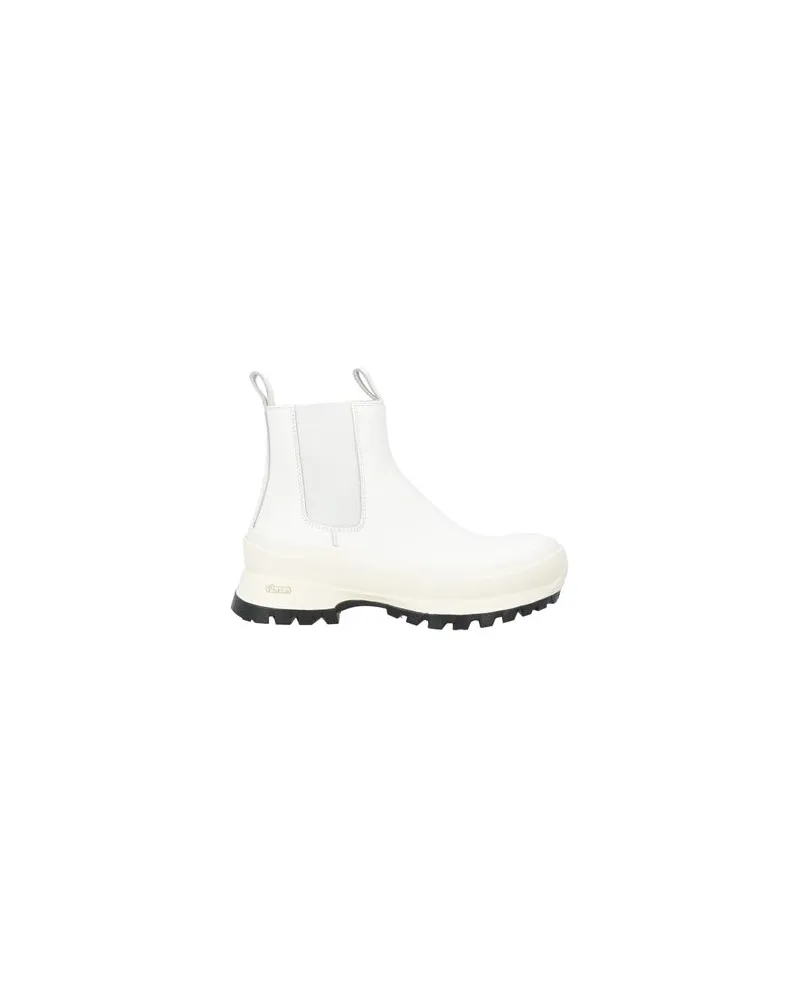 Jil Sander SCHUHE - Stiefelettenauf YOOX.COM Weiß