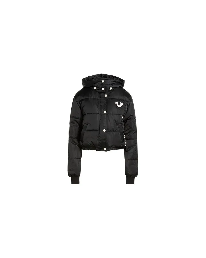 True Religion JACKEN & MÄNTEL - Pufferjacken & Daunenjackenauf YOOX.COM Schwarz
