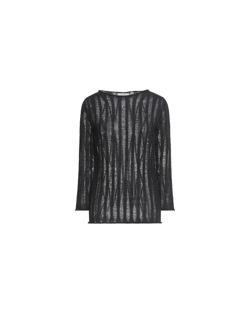Alpha Studio STRICKWAREN - Pulloverauf YOOX.COM Schwarz