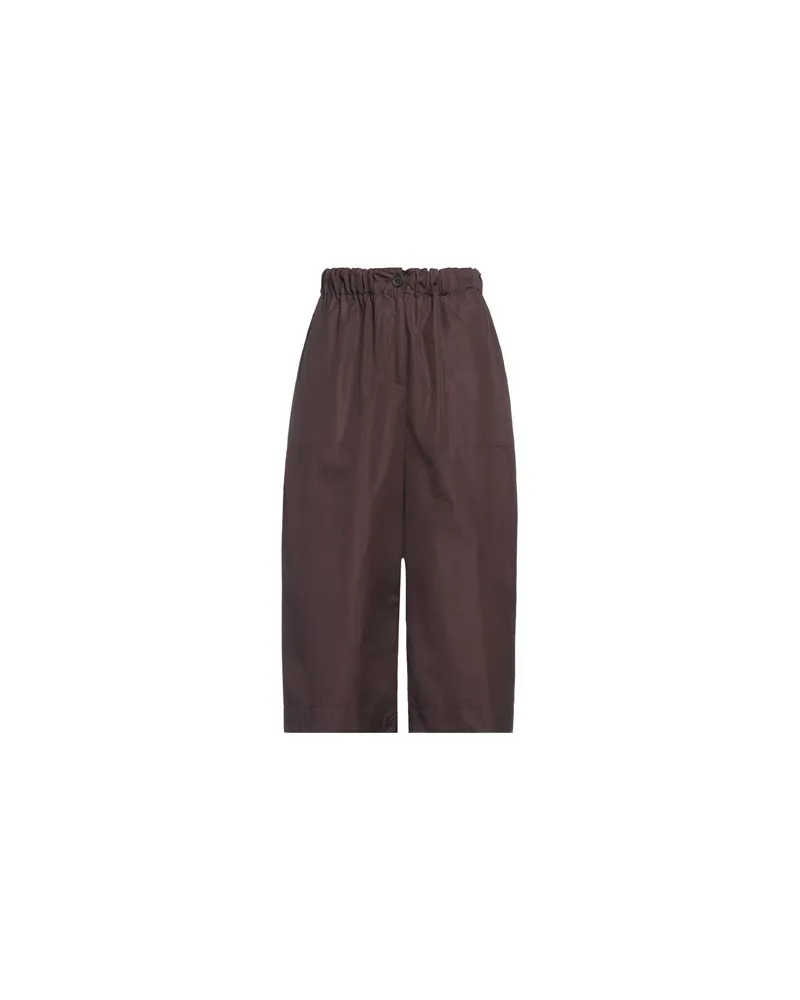 MAISON ULLENS HOSEN & RÖCKE - Hosenauf YOOX.COM Dunkelbraun