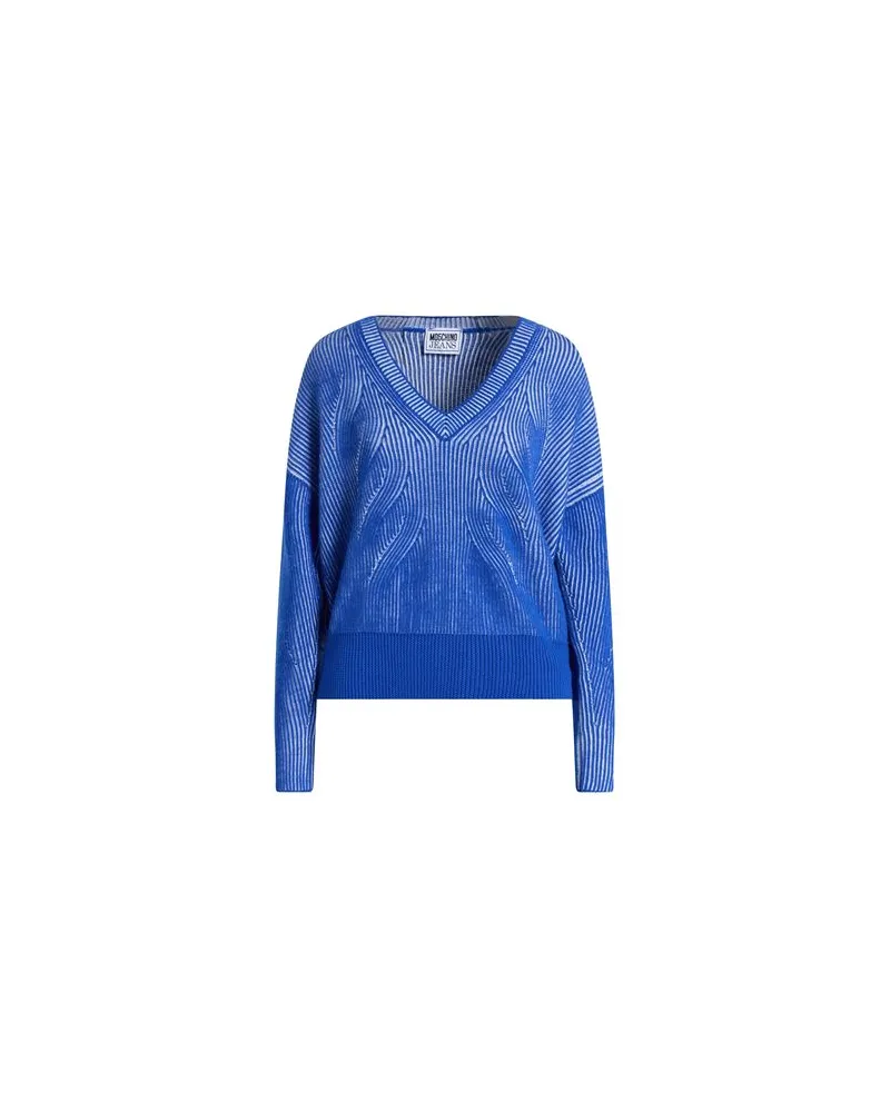 Moschino STRICKWAREN - Pulloverauf YOOX.COM Blau