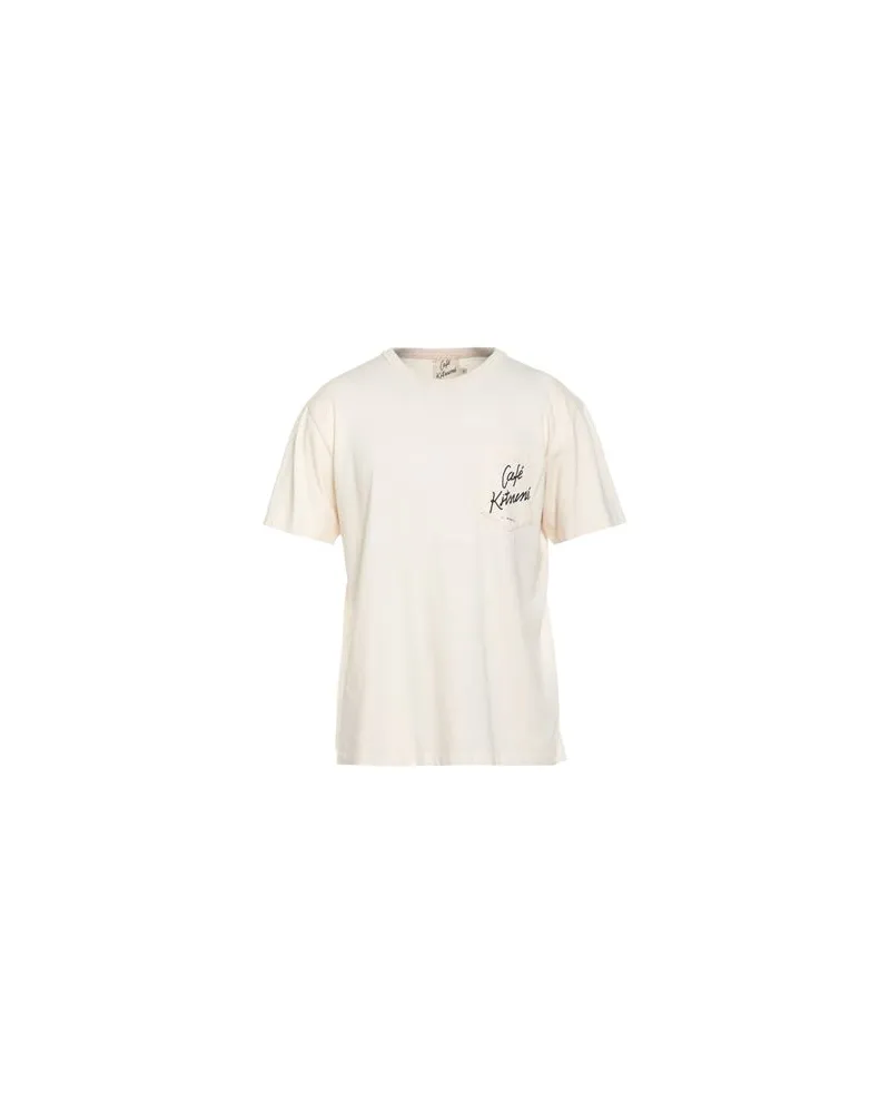 Kitsuné CAFÉ KITSUNÉ - TOPS - T-shirtsauf YOOX.COM Cremeweiß