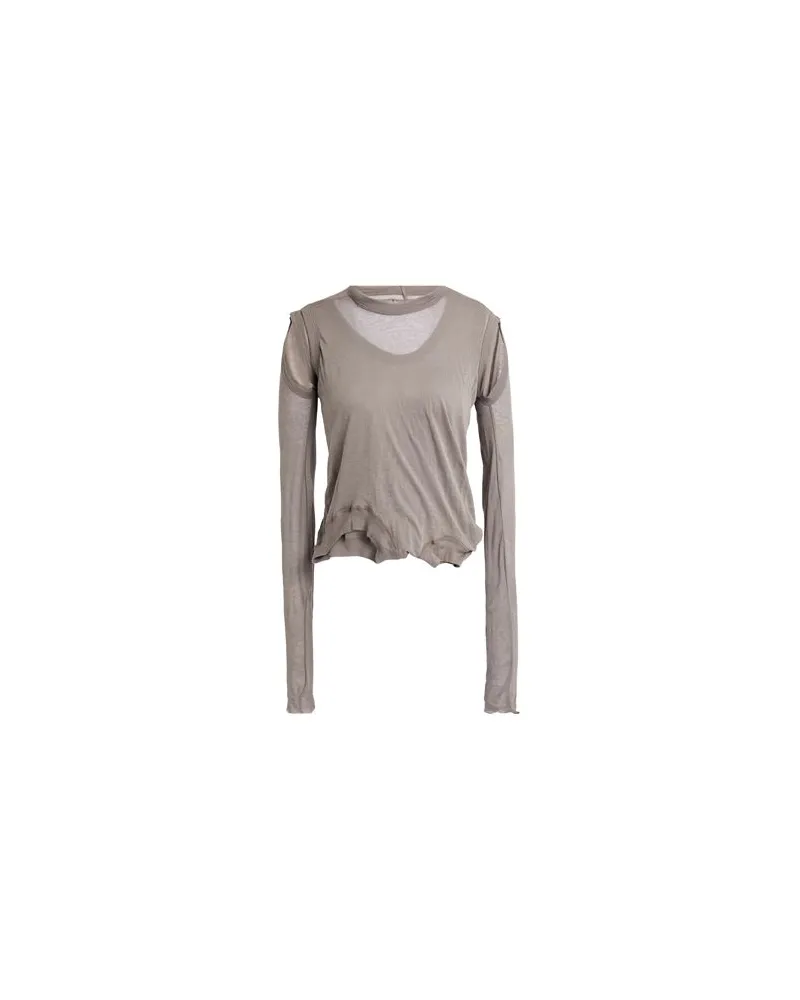 Rick Owens TOPS - T-shirtsauf YOOX.COM Maulwurfsgrau