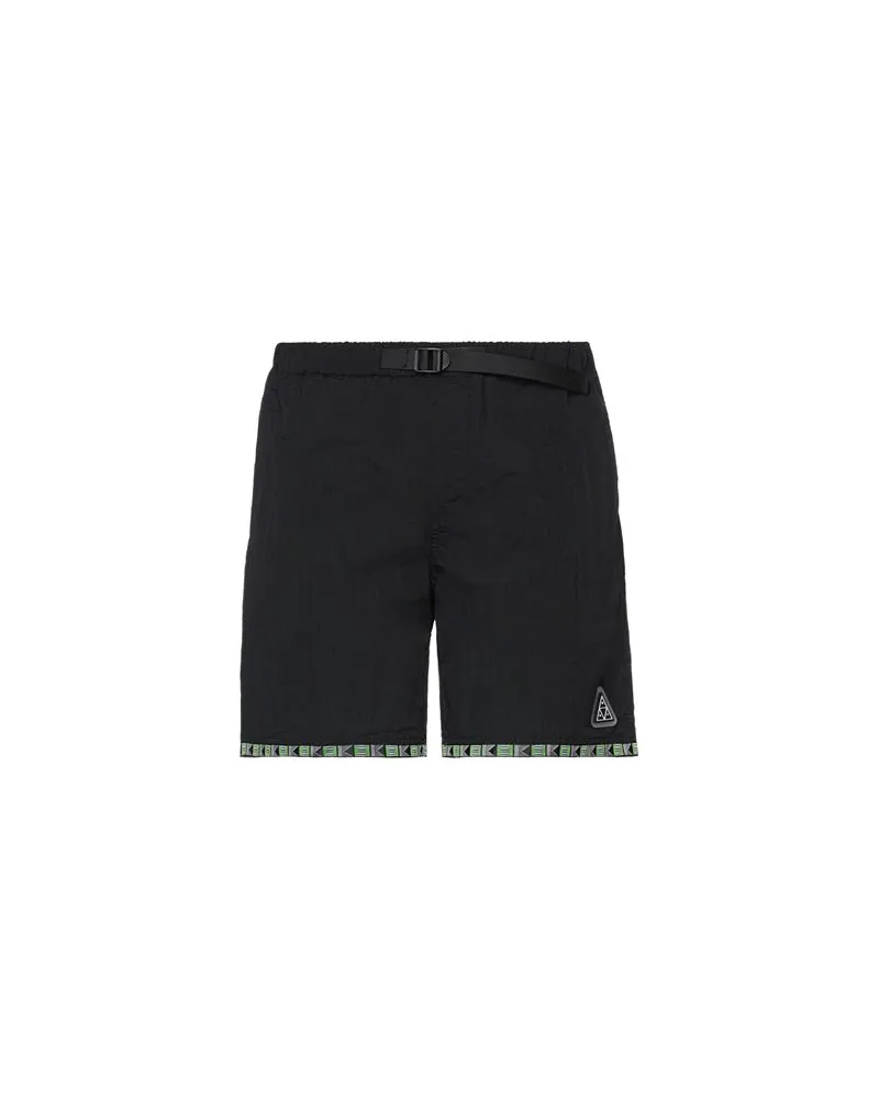 HUF HOSEN & RÖCKE - Shorts & Bermudashortsauf YOOX.COM Schwarz