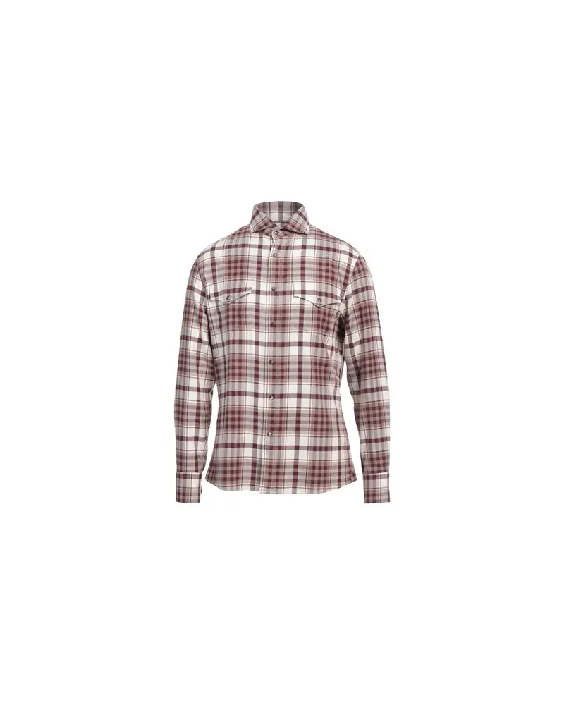 Brunello Cucinelli TOPS - Hemdenauf YOOX.COM Bordeaux