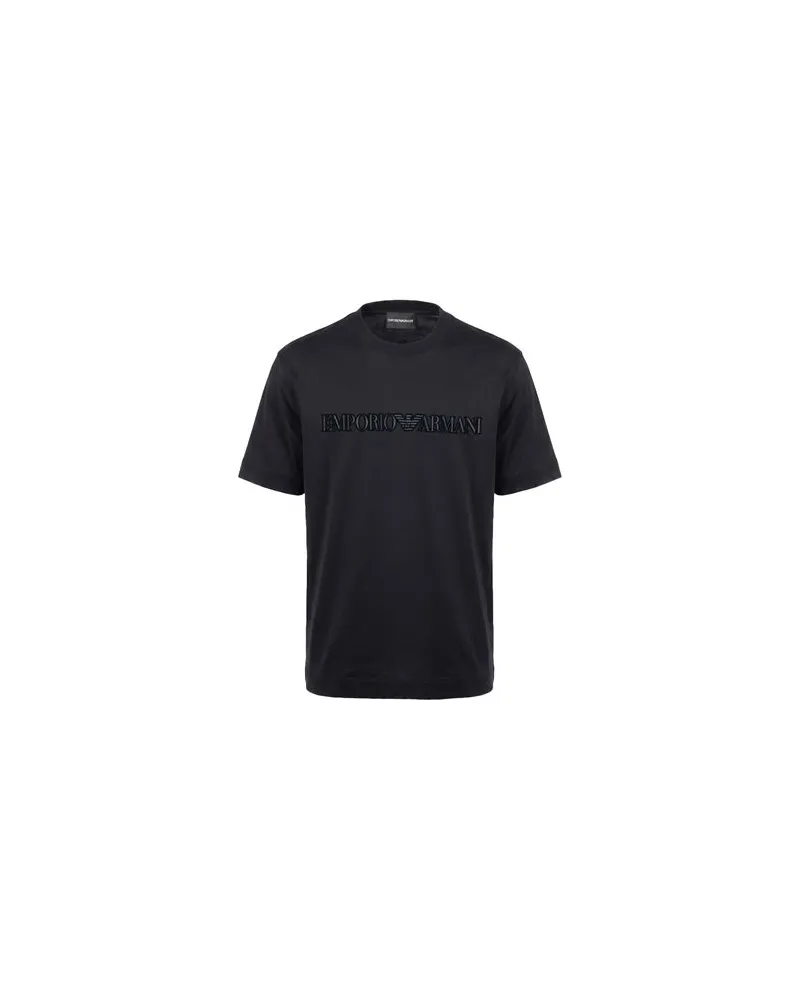 Emporio Armani TOPS - T-shirtsauf YOOX.COM Marineblau