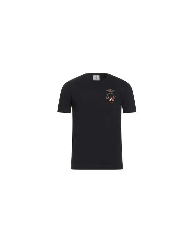 Aeronautica Militare TOPS - T-shirtsauf YOOX.COM Schwarz