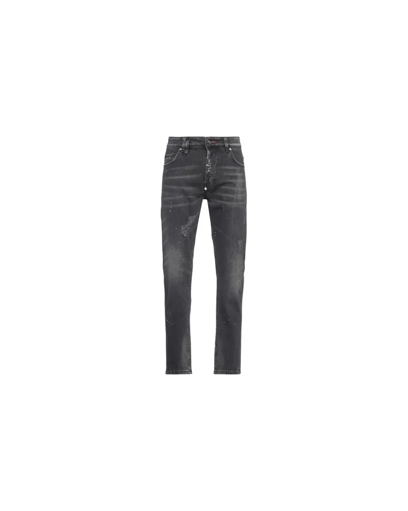 Philipp Plein HOSEN & RÖCKE - Jeanshosenauf YOOX.COM Schwarz