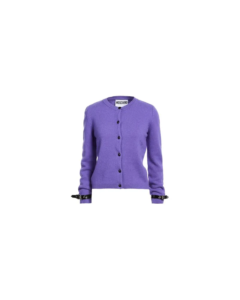 Moschino COUTURE - STRICKWAREN - Strickjackenauf YOOX.COM Violett