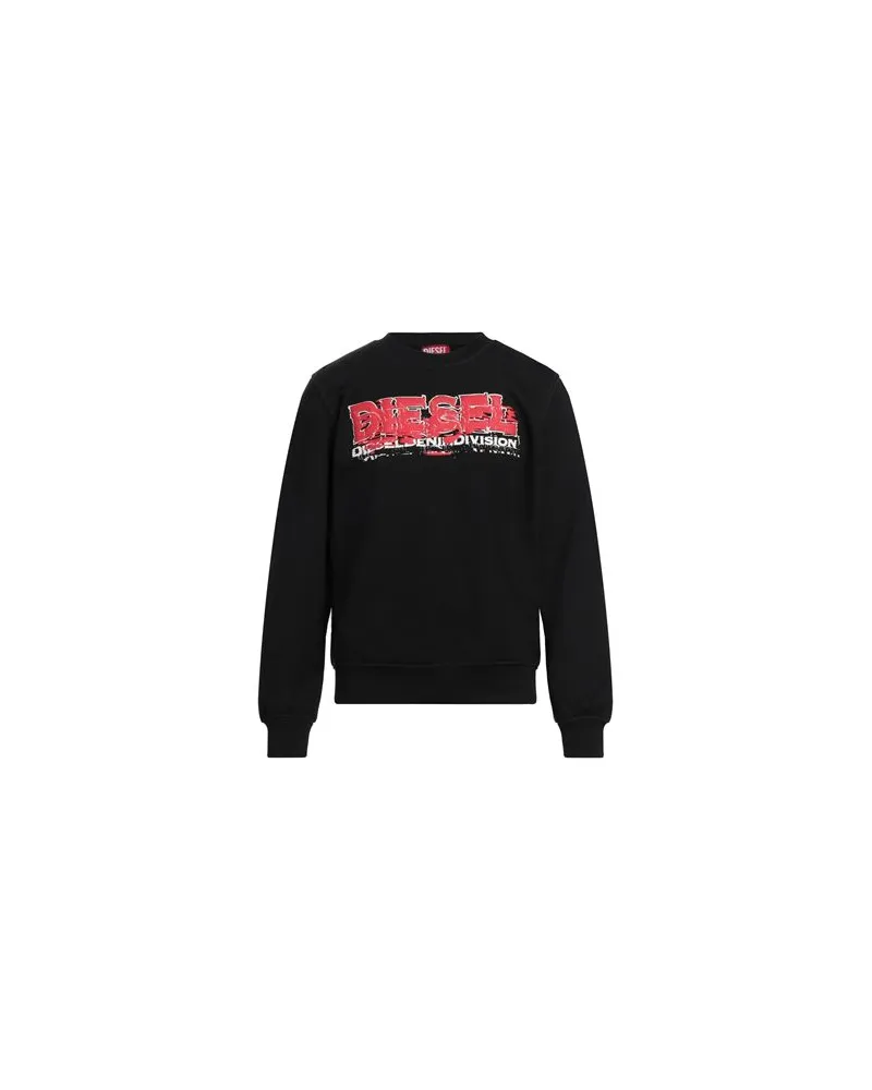 Diesel TOPS - Sweatshirtsauf YOOX.COM Schwarz