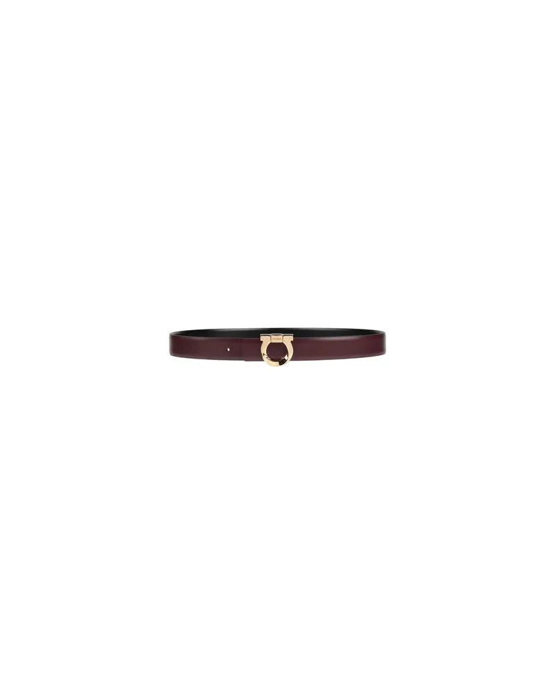 Ferragamo Kleinlederwaren - Gürtelauf YOOX.COM Bordeaux
