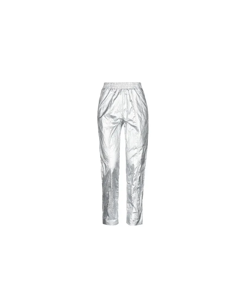 Twin-Set HOSEN & RÖCKE - Hosenauf YOOX.COM Silber