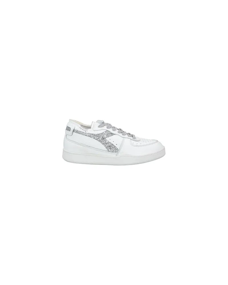 Diadora MI BASKET ROW CUT ANDROMEDA WN  - SCHUHE - Sneakersauf YOOX.COM Weiß