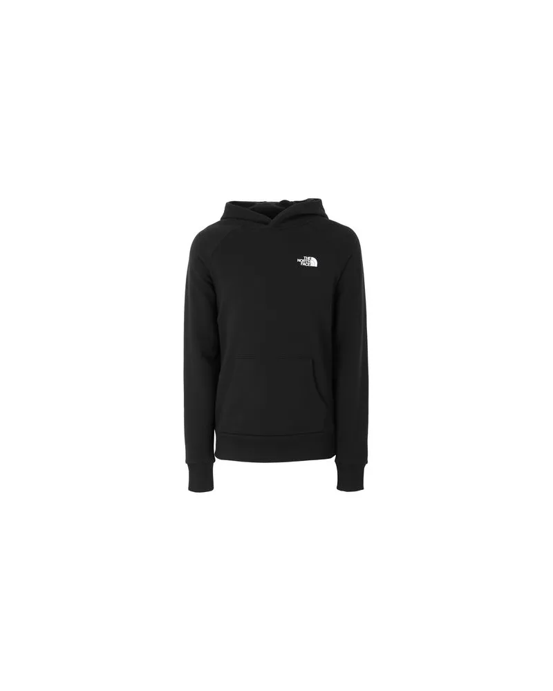 The North Face M RAGLAN REDBOX HOODIE     - TOPS - Sweatshirtsauf YOOX.COM Schwarz