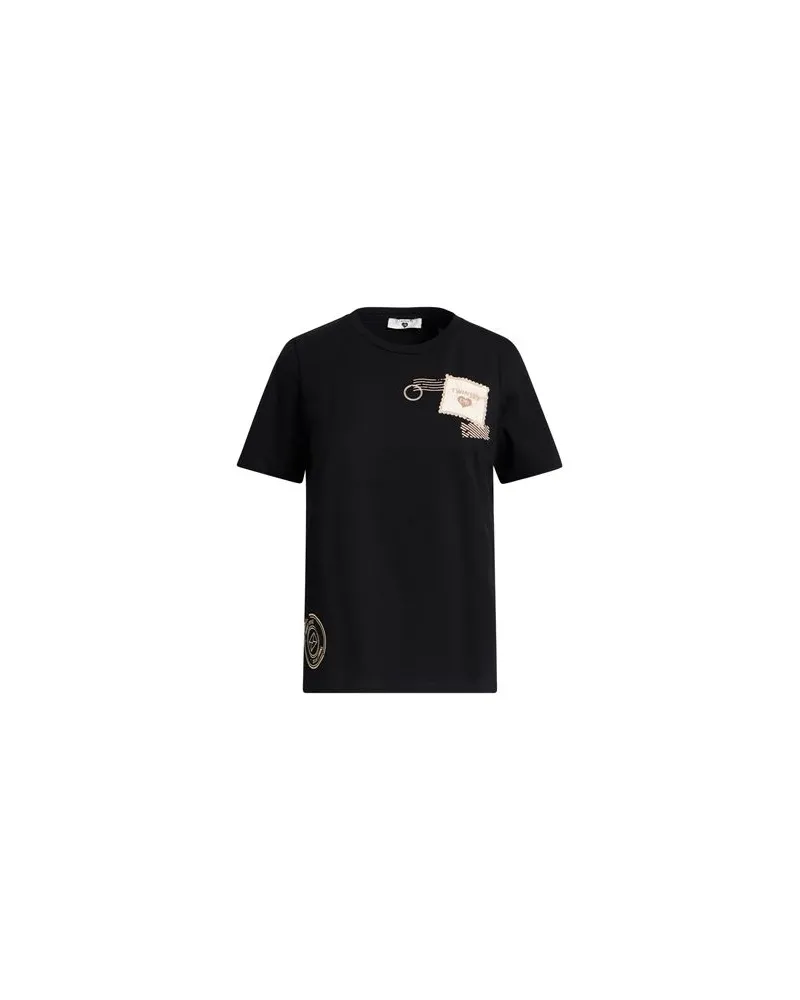Twin-Set U&B - TOPS - T-shirtsauf YOOX.COM Schwarz