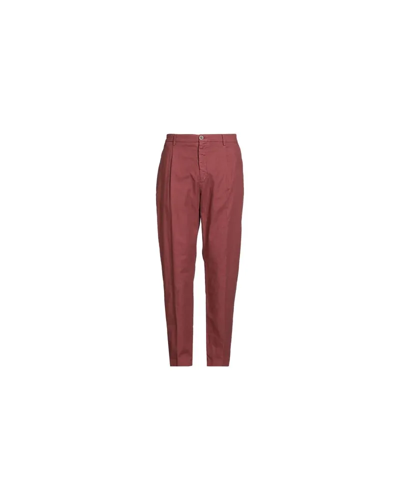 Brooksfield HOSEN & RÖCKE - Hosenauf YOOX.COM Ziegelrot