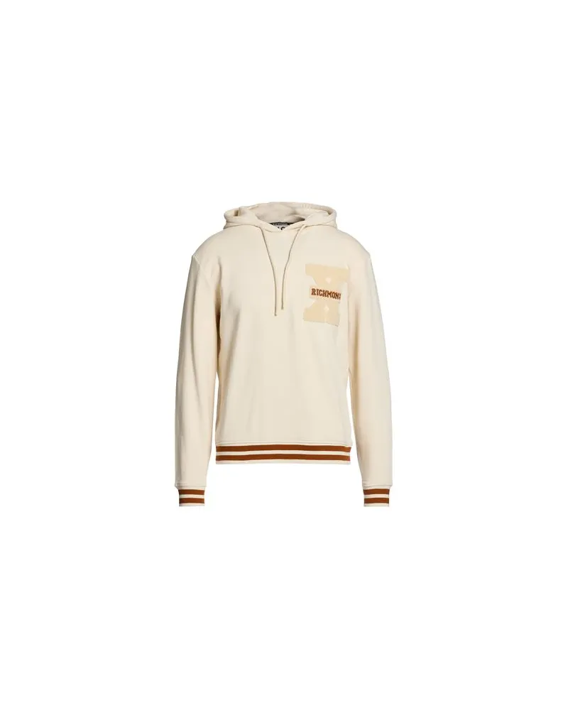 Richmond TOPS - Sweatshirtsauf YOOX.COM Cremeweiß