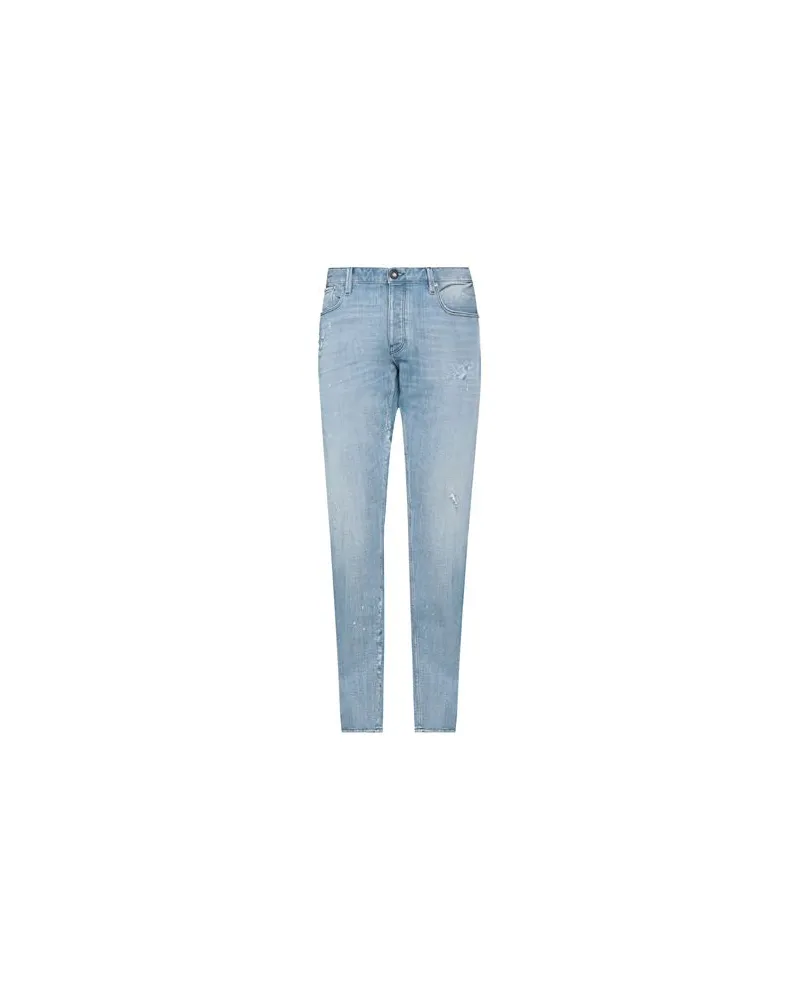 Emporio Armani HOSEN & RÖCKE - Jeanshosenauf YOOX.COM Blau