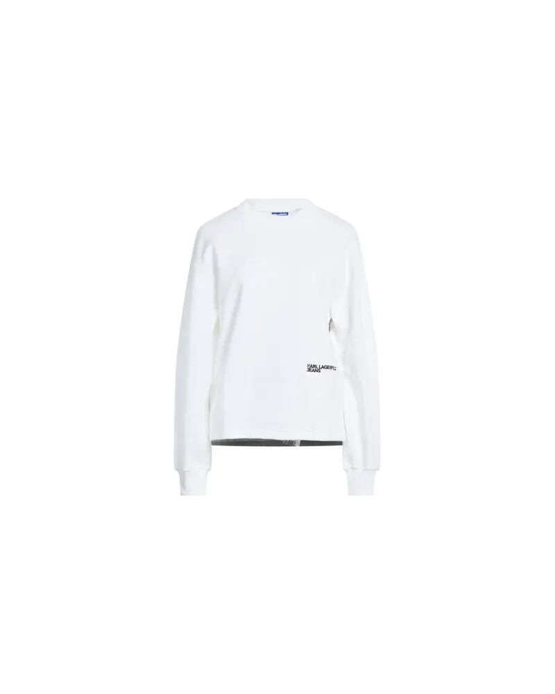 Karl Lagerfeld TOPS - Sweatshirtsauf YOOX.COM Weiß