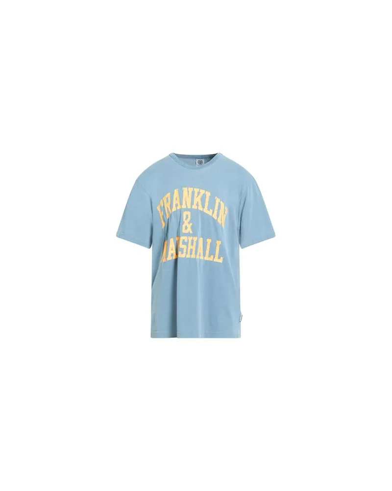 Franklin & Marshall TOPS - T-shirtsauf YOOX.COM Taubenblau