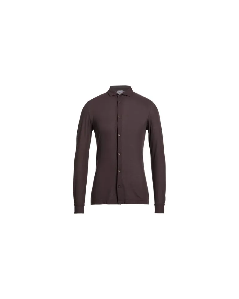 Zanone TOPS - Hemdenauf YOOX.COM Schokobraun