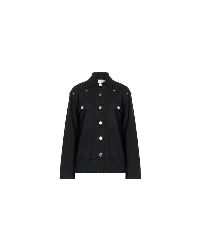 Pinko JACKEN & MÄNTEL - Jeansjacken/Mäntelauf YOOX.COM Schwarz