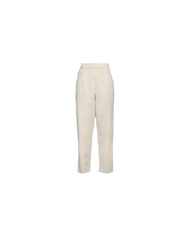 Brunello Cucinelli HOSEN & RÖCKE - Hosenauf YOOX.COM Cremeweiß