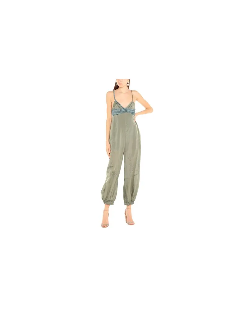Emporio Armani OVERALLS - Jumpsuitsauf YOOX.COM Militärgrün