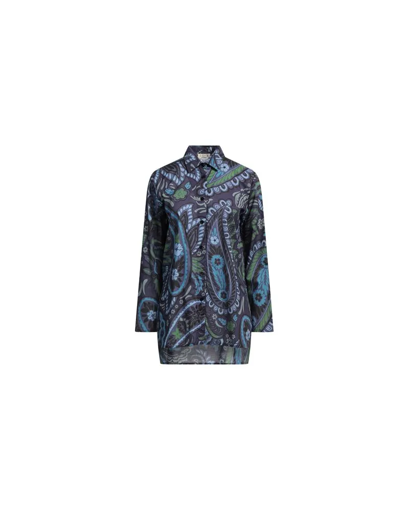 SIYU TOPS - Hemdenauf YOOX.COM Marineblau