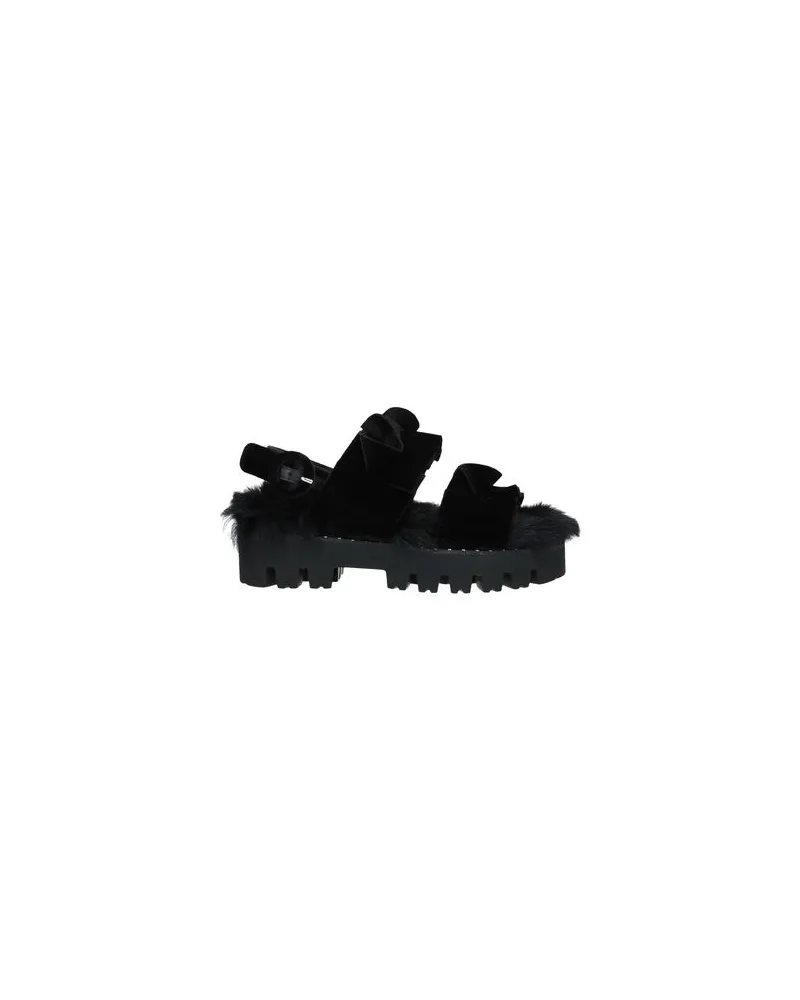 181 SCHUHE - Sandalenauf YOOX.COM Schwarz