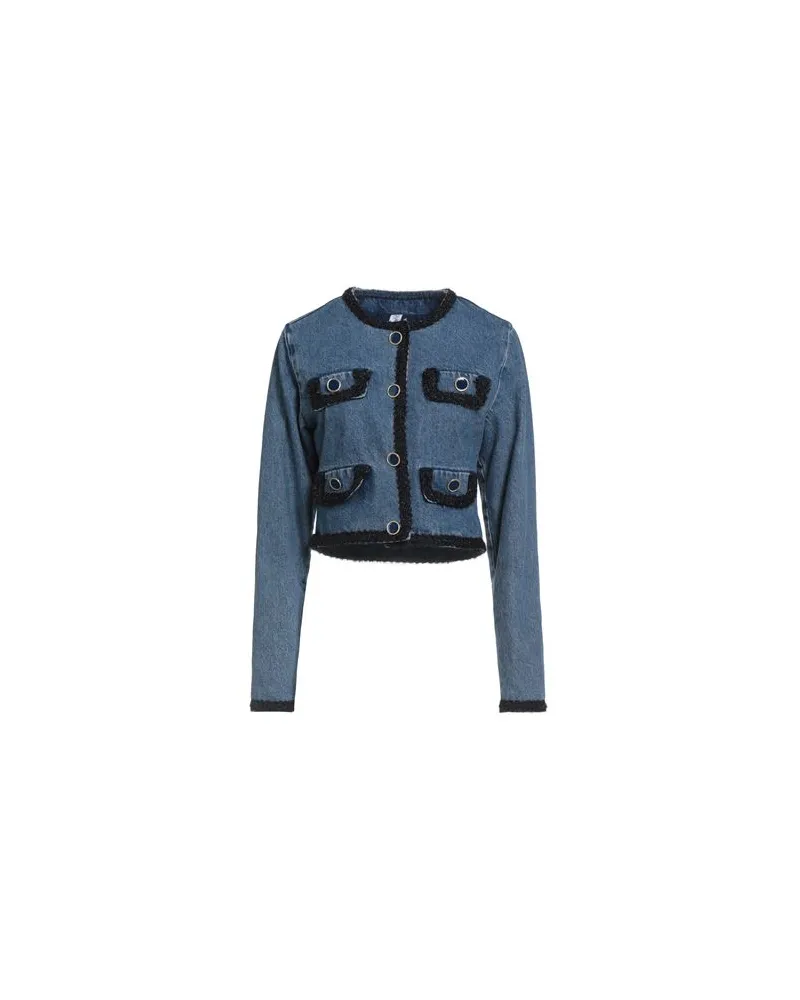 Liu Jo JACKEN & MÄNTEL - Jeansjacken/Mäntelauf YOOX.COM Blau