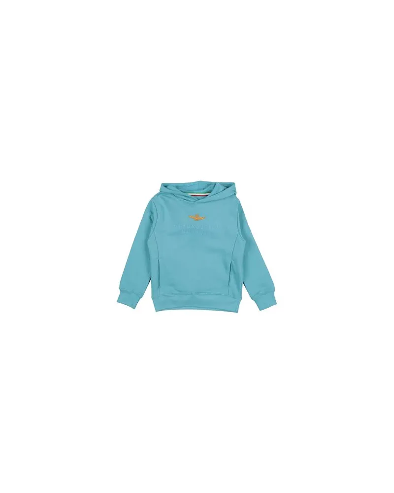 Aeronautica Militare TOPS - Sweatshirtsauf YOOX.COM Hellblau